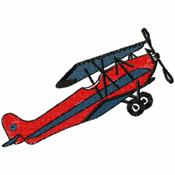Airplanes Embroidery Design 4